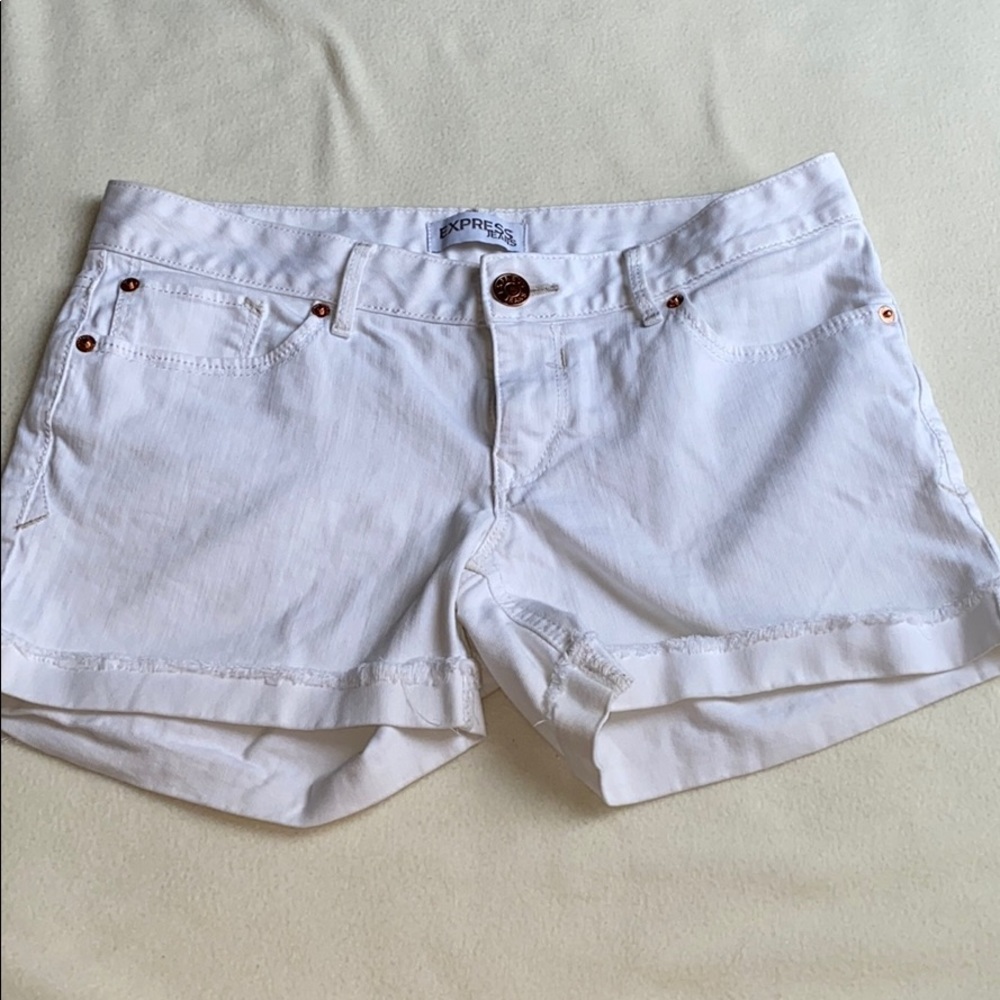 Express jean shorts